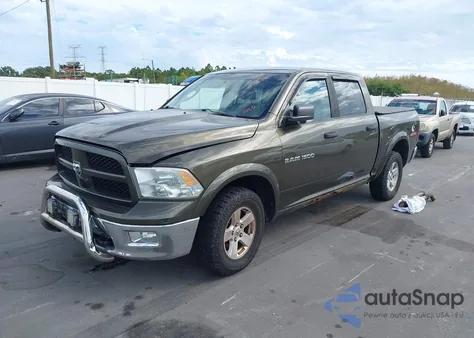 2012 Dodge Ram 1500 Slt from USA, damaged, VIN 1C6RD7LP7CS176296